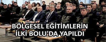 BLGESEL ETMLERN LK BOLU\'DA YAPILDI