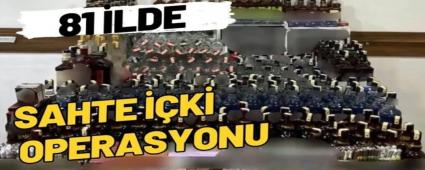 81 ilde sahte iki operasyonu