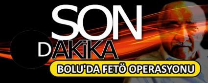 BOLU\'DA FET OPERASYONU