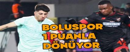 Boluspor 1 puanla dnd
