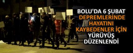 BOLU\'DA 6 UBAT DEPREMLERNDE HAYATINI KAYBEDENLER N YRY DZENLEND