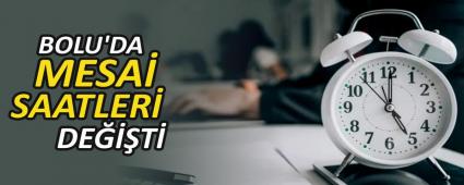 BOLU\'DA MESA SAATLER DET