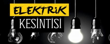 Bolu\'da elektrikler kesilecek