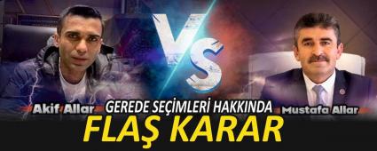 GEREDE SEMLER HAKKINDA FLA KARAR