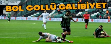 Boluspor\'dan bol goll galibiyet