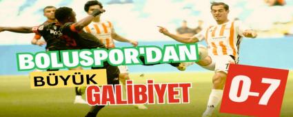 Boluspor\'dan byk galibiyet