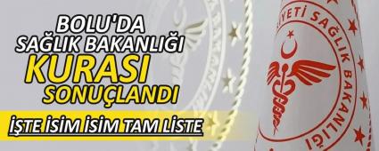 BOLU\'DA SALIK BAKANLII KURASI SONULANDI