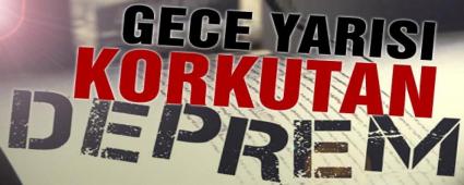 BOLU\'DA KORKUTAN DEPREM
