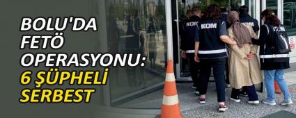 BOLU\'DA FET OPERASYONU: 6 PHEL SERBEST