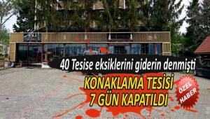 KONAKLAMA TESS 7 GN KAPATILDI