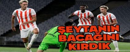 Boluspor şeytanın bacağını kırdı Boluspor şeytanın bacağını kırdı