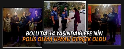 BOLU\'DA 14 YAINDAK EFE\'NN POLS OLMA HAYAL GEREK OLDU