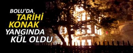BOLU\'DA TARH KONAK YANGINDA KL OLDU