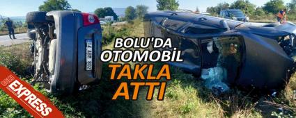 BOLU\'DA OTOMOBL TAKLA ATTI