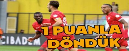 Boluspor deplasmandan 1 puanla döndü Boluspor deplasmandan 1 puanla döndü