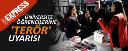 NVERSTE RENCLERNE \'TERR\' UYARISI