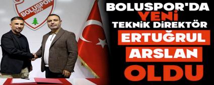 Boluspor'da yeni teknik direktör Ertuğrul Arslan oldu Boluspor'da yeni teknik direktör Ertuğrul Arslan oldu