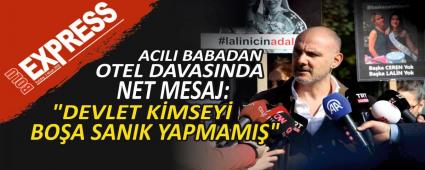 ACILI BABADAN OTEL DAVASINDA NET MESAJ