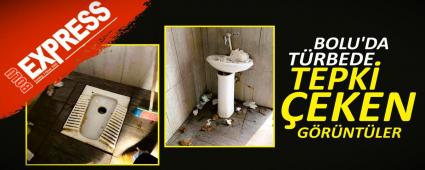 BOLU'DA TÜRBEDE TEPKİ ÇEKEN GÖRÜNTÜLER BOLU'DA TÜRBEDE TEPKİ ÇEKEN GÖRÜNTÜLER