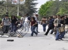 Ankara �niversitesi'nde arbede