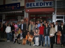 A��� adaylar� davul zurna e�li�inde u�urland�