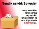 Sand�k sand�k sonu�lar