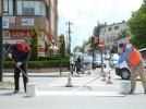 Yaya yollar� elden ge�iriliyor