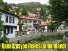 Kanalizasyon ihalesi tamamland�