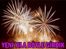 Yeni y�la b�yle girdik