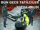 Kartalkaya'da kar yeniden ba�lad�