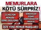 Memurlara k�t� s�rpriz!