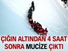 ����n alt�ndan mucize ��kt�