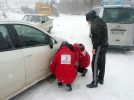 Yolcular�n imdad�na K�z�lay yeti�ti