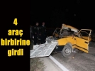 Zincirleme trafik kazas�: 5 yaral�