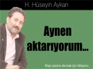 Aynen aktar�yorum� 