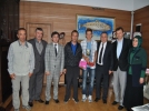 Avrupa �ampiyonu Y�lmaz�� ziyaret etti