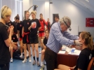 Cimnastik�iler Bolu�da kontrolden ge�ti