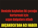 Bolulu imam denizde bo�ularak can verdi