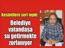 5 mahalle susuz kald�