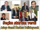 Ak Parti yerel se�im start�n� verdi