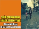 Milletvekili �zcan �ocuklar gibi e�lendi
