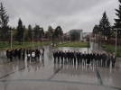 Meclis �yeleri Atat�rk An�t�na �elenk sundu