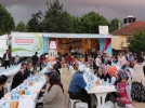 Ovad�z� sakinleri iftarda bir araya geldi