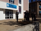 Okul bah�esi topraktan kurtar�ld�