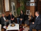 Kent Konseyi y�netimden Ba�kan Y�lmaz�a ziyaret
