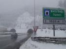 Bolu Da���nda kar ya���� s�r�yor