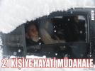 Bolu Da���nda mahsur kalan hastaya acil yard�m