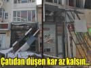 Cadde de korku dolu anlar