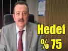 Hedef % 75 ba�ar�