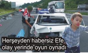 Ayn� aileden 4 ki�i trafik kazas�nda yaraland�